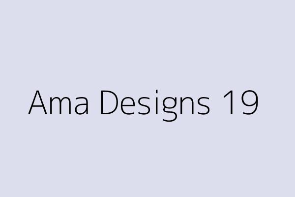 Ama Designs 19